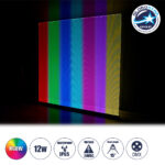 GloboStar® WASHER-PLEXI 90499 Μπάρα Φωτισμού Wall Washer LED 12W 1020lm 15° DC 24V Αδιάβροχο IP65 με Plexiglass Μοριακού Φωτισμού Μ100 x Π3.3 x Υ100cm Πολύχρωμο RGBW DMX512 - Γκρι Ανθρακί - 3 Χρόνια Εγγύηση