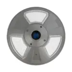 GLOBOSTAR® PARK 90500 Φωτιστικό Κεφαλής Post Top Πλατείας/Πάρκου LED 20W 900lm 120° με Ενσωματωμένο Φωτοβολταϊκό Panel 6V 20W & Επαναφορτιζόμενη Μπαταρία Li-ion 3.2V 25000mAh με Αισθητήρα Ημέρας-Νύχτας Αδιάβροχο IP65 Ψυχρό Λευκό 6000K - Γκρι Ανθρακί - Μ50 x Π50 x Υ19cm - 2 Χρόνια Εγγύηση - Image 5