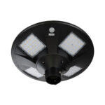 GLOBOSTAR® PARK 90501 Φωτιστικό Κεφαλής Post Top Πλατείας/Πάρκου/Κήπου με Ασύρματο Χειριστήριο LED 20W 800lm 120° με Ενσωματωμένο Φωτοβολταϊκό Panel 6V 20W & Επαναφορτιζόμενη Μπαταρία Li-ion 3.2V 25000mAh με Αισθητήρα Κίνησης-Ημέρας-Νύχτας Αδιάβροχο IP67 Θερμό Λευκό 2700K - Γκρι Ανθρακί - Φ50 x Υ20cm - 2 Χρόνια Εγγύηση - Image 4
