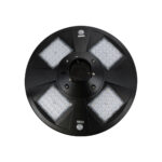 GLOBOSTAR® PARK 90501 Φωτιστικό Κεφαλής Post Top Πλατείας/Πάρκου/Κήπου με Ασύρματο Χειριστήριο LED 20W 800lm 120° με Ενσωματωμένο Φωτοβολταϊκό Panel 6V 20W & Επαναφορτιζόμενη Μπαταρία Li-ion 3.2V 25000mAh με Αισθητήρα Κίνησης-Ημέρας-Νύχτας Αδιάβροχο IP67 Θερμό Λευκό 2700K - Γκρι Ανθρακί - Φ50 x Υ20cm - 2 Χρόνια Εγγύηση - Image 5