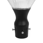 GLOBOSTAR® SQUARE 90503 Φωτιστικό Κεφαλής Post Top Πλατείας/Πάρκου/Κήπου LED 40W 1600lm 120° DC 5V με Ενσωματωμένο Φωτοβολταϊκό Panel 5V 25W & Επαναφορτιζόμενη Μπαταρία Li-ion 3.2V 30000mAh με Αισθητήρα Κίνησης-Ημέρας-Νύχτας Αδιάβροχο IP65 Θερμό Λευκό 2700K - Sanan SMD Chip - Γκρι Ανθρακί Ματ - Μ54 x Π54 x Υ48.5cm - 2 Χρόνια Εγγύηση - Image 5