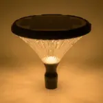 GLOBOSTAR® SQUARE 90503 Φωτιστικό Κεφαλής Post Top Πλατείας/Πάρκου/Κήπου LED 40W 1600lm 120° DC 5V με Ενσωματωμένο Φωτοβολταϊκό Panel 5V 25W & Επαναφορτιζόμενη Μπαταρία Li-ion 3.2V 30000mAh με Αισθητήρα Κίνησης-Ημέρας-Νύχτας Αδιάβροχο IP65 Θερμό Λευκό 2700K - Sanan SMD Chip - Γκρι Ανθρακί Ματ - Μ54 x Π54 x Υ48.5cm - 2 Χρόνια Εγγύηση - Image 6