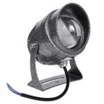 GloboStar® SPOT-XENIA 90509 Σποτ Φωτισμου Wall Washer LED 16W 1600lm 3° DC 24V Αδιάβροχο IP65 Φ9 x Υ12cm Ψυχρό Λευκό 6000K Dimmable - Σφυρήλατο Γκρι - 3 Years Warranty - Image 3