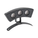 GLOBOSTAR® TREEPLANTE 90514 Κυρτή Μπάρα Φωτισμού Wall Washer για Φυτά - Δέντρα LED 3W 315lm 15° DC 24V Αδιάβροχο IP67 Ultra Θερμό Λευκό 2200K Dimmable - Bridgelux SMD Chip - Γκρι Ανθρακί - Μ11 x Π3 x Υ8.2cm - 3 Χρόνια Εγγύηση - Image 3