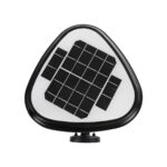 GLOBOSTAR® NATURE 90526 Φωτιστικό Κολωνάκι Κήπου LED 10W 330lm 120° με Ενσωματωμένο Φωτοβολταϊκό Panel 6V 2W & Επαναφορτιζόμενη Μπαταρία Li-ion 3.2V 1800mAh με Αισθητήρα Ημέρας-Νύχτας Αδιάβροχο IP65 Ψυχρό Λευκό 6000K - Γκρι Ανθρακί - Μ26 x Π29 x Υ36cm - 2 Χρόνια Εγγύηση - Image 6