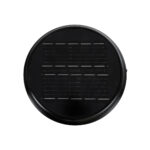 GLOBOSTAR® SHARP 90533 Φωτιστικό Κολωνάκι Κήπου LED 10W 500lm 120° DC 5V με Ενσωματωμένο Φωτοβολταϊκό Panel 6V 2W & Επαναφορτιζόμενη Μπαταρία Li-ion 3.2V 8000mAh με Αισθητήρα Ημέρας-Νύχτας Αδιάβροχο IP65 Ψυχρό Λευκό 6000K - Sanan SMD Chip - Γκρι Ανθρακί Ματ - Μ26 x Π26 x Υ33cm - 2 Χρόνια Εγγύηση - Image 4