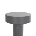GLOBOSTAR® KIPASIO 90540 Φωτιστικό Κολωνάκι Κήπου LED 15W 1500lm 60° AC 220-240V Αδιάβροχο IP65 Θερμό Λευκό 2700K - Γκρι Ανθρακί - Μ15 x Π15 x Υ58cm - 3 Χρόνια Εγγύηση - Image 5