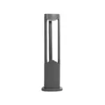 GLOBOSTAR® RODEMA 90545 Φωτιστικό Κολωνάκι Κήπου LED 15W 1500lm 60° AC 220-240V Αδιάβροχο IP65 Θερμό Λευκό 2700K - Γκρι Ανθρακί - Μ16.5 x Π16.5 x Υ60cm - 3 Χρόνια Εγγύηση - Image 4