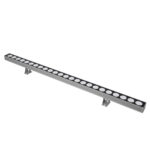 GLOBOSTAR® WASHERJAVIA 90554 Μπάρα Φωτισμού Wall Washer LED 48W 5040lm 5° DC 24V Αδιάβροχο IP67 Ultra Θερμό Λευκό 2200K Dimmable - Bridgelux SMD Chip - Γκρι Ανθρακί - Μ100 x Π5.2 x Υ3.6cm - 3 Χρόνια Εγγύηση - Image 3