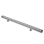 GLOBOSTAR® WASHERJAVIA 90557 Μπάρα Φωτισμού Wall Washer LED 48W 4080lm 5° DC 24V Αδιάβροχο IP67 Πολύχρωμο RGBW Dimmable DMX512 - Bridgelux SMD Chip - Γκρι Ανθρακί - Μ100 x Π5.2 x Υ3.6cm - 3 Χρόνια Εγγύηση - Image 3