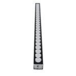 GLOBOSTAR® WASHERJAVIA 90557 Μπάρα Φωτισμού Wall Washer LED 48W 4080lm 5° DC 24V Αδιάβροχο IP67 Πολύχρωμο RGBW Dimmable DMX512 - Bridgelux SMD Chip - Γκρι Ανθρακί - Μ100 x Π5.2 x Υ3.6cm - 3 Χρόνια Εγγύηση - Image 4
