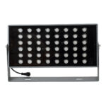GLOBOSTAR® FLOODZANA 90559 Προβολέας Σποτ Wall Washer LED 100W 8000lm 30° DC 24V Αδιάβροχο IP65 Πολύχρωμο RGBW Dimmable DMX512 - Bridgelux SMD Chip - Γκρι Ανθρακί - Μ45.5 x Π28 x Υ10cm - 3 Χρόνια Εγγύηση - Image 4
