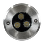 GloboStar® UNDERWATER-JULIA 90563 Υποβρύχιο Χωνευτό Φωτιστικό Σποτ Ειδικό για Σιντριβάνια LED 3W 285lm 15° DC 24V Αδιάβροχο IP68 Φ10 x Υ7.5cm Φυσικό Λευκό 4500K - Ανοξείδωτο Ατσάλι - 3 Χρόνια Εγγύηση - Image 4