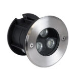 GloboStar® UNDERWATER-JULIA 90564 Υποβρύχιο Χωνευτό Φωτιστικό Σποτ Ειδικό για Σιντριβάνια LED 3W 255lm 15° DC 24V Αδιάβροχο IP68 Φ10 x Υ7.5cm RGBW DMX512 - Ανοξείδωτο Ατσάλι - 3 Years Warranty - Image 3