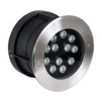 GloboStar® UNDERWATER-JULIA 90570 Υποβρύχιο Χωνευτό Φωτιστικό Σποτ Ειδικό για Σιντριβάνια LED 12W 1020lm 15° DC 24V Αδιάβροχο IP68 Φ18 x Υ11.2cm RGBW DMX512 - Ανοξείδωτο Ατσάλι - 3 Years Warranty - Image 3