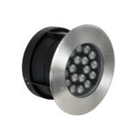 GloboStar® UNDERGROUND-SINA 90572 Χωνευτό Φωτιστικό Σποτ Δαπέδου LED 18W 1710lm 15° DC 24V Αδιάβροχο IP68 Φ20 x Υ11cm Φυσικό Λευκό 4500K - Ανοξείδωτο Ατσάλι - 3 Χρόνια Εγγύηση - Image 3