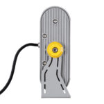 GLOBOSTAR® FLOODHENA 90446 Προβολέας Σποτ Wall Washer LED 48W 4080lm 30° AC 220-240V Αδιάβροχο IP67 Ultra Θερμό Λευκό 2200K - Bridgelux SMD Chip - Γκρι Ανθρακί - Μ39 x Π6 x Υ17cm - 3 Χρόνια Εγγύηση - Image 5