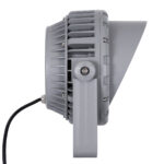 GLOBOSTAR® FLOODMENA 90337 Προβολέας Σποτ Wall Washer με Αντιθαμβωτική Γρίλια LED 36W 3060lm 30° AC 220-240V Αδιάβροχο IP67 Ultra Θερμό Λευκό 2200K - Bridgelux SMD Chip - Γκρι Ανθρακί - Μ23.5 x Π17.5 x Υ25.5cm - 3 Χρόνια Εγγύηση - Image 4