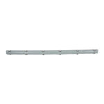 GLOBOSTAR® VIGAS 90614 Γραμμικό Βιομηχανικό Φωτιστικό Σκαφάκι Tri-Proof με Μεταλλικά Clips για 1 x Λάμπες T8 G13 150cm Τύπου Φθορίου LED Τροφοδοσίας Ενός Άκρου 120° AC 220-240V Αδιάβροχο IP65 - Γκρι με Διάφανο Κάλυμμα Πλαστικό PC - Μ156 x Π8 x Υ9cm - Image 4