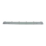 GLOBOSTAR® VIGAS 90615 Γραμμικό Βιομηχανικό Φωτιστικό Σκαφάκι Tri-Proof με Μεταλλικά Clips για 2 x Λάμπες T8 G13 150cm Τύπου Φθορίου LED Τροφοδοσίας Ενός Άκρου 120° AC 220-240V Αδιάβροχο IP65 - Γκρι με Διάφανο Κάλυμμα Πλαστικό PC - Μ156 x Π12 x Υ9cm - Image 4