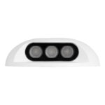 GLOBOSTAR® STEPLUNA 90619 Φωτιστικό Σκαλοπατιού / Διαδρόμου LED 3W 330lm 10° DC 24V Αδιάβροχο IP65 Θερμό Λευκό 2700K Dimmable - Bridgelux SMD Chip - Λευκό Ματ - Μ12 x Π12 x Υ3cm - 3 Χρόνια Εγγύηση - Image 4