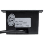 GLOBOSTAR® STEP-MINA 90625 Χωνευτό Αρχιτεκτονικό Φωτιστικό Διαδρόμου/Σκαλοπατιού LED 3W 330lm 30° DC 24V Αδιάβροχο IP65 Θερμό Λευκό 2700K Dimmable - Μαύρο - Μ8.3 x Π8.3 x Υ5cm / Q6.6cm - 3 Χρόνια Εγγύηση - Image 6
