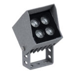 GloboStar® SPOT-JENA 90635 Σποτ Φωτισμου Wall Washer LED 8W 880lm 30° AC 220-240V Αδιάβροχο IP65 Μ8.5 x Π7.3 x Υ9.5cm Θερμό Λευκό 3000K - Γκρι Ανθρακί - 3 Years Warranty - Image 3
