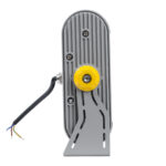 GLOBOSTAR® FLOODHENA 90638 Προβολέας Σποτ Wall Washer LED 24W 2160lm 30° AC 220-240V Αδιάβροχο IP65 Θερμό Λευκό 2700K - Bridgelux SMD Chip - Γκρι Ανθρακί - Μ22.5 x Π6 x Υ16.5cm - 3 Χρόνια Εγγύηση - Image 5