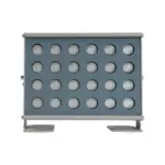 GLOBOSTAR® FLOODHENO 999-0264 Προβολέας Σποτ Wall Washer LED 36W 2880lm 30° DC 24V Αδιάβροχο IP65 Πολύχρωμο RGB Dimmable DMX512 - Bridgelux SMD Chip - Γκρι - Μ22 x Π11 x Υ16.5cm - 3 Χρόνια Εγγύηση - Image 3