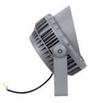 GLOBOSTAR® FLOODMENA 90645 Προβολέας Σποτ Wall Washer με Αντιθαμβωτική Γρίλια LED 36W 3240lm 30° AC 220-240V Αδιάβροχο IP65 Θερμό Λευκό 2700K - Bridgelux SMD Chip - Γκρι Ανθρακί - Μ23 x Π23 x Υ18cm - 3 Χρόνια Εγγύηση - Image 5