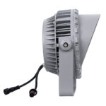 GLOBOSTAR® FLOODMENA 90648 Προβολέας Σποτ Wall Washer με Αντιθαμβωτική Γρίλια LED 36W 2880lm 30° DC 24V Αδιάβροχο IP65 Πολύχρωμο RGBW Dimmable DMX512 - Bridgelux SMD Chip - Γκρι Ανθρακί - Μ23 x Π23 x Υ18cm - 3 Χρόνια Εγγύηση - Image 4
