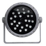 GLOBOSTAR® FLOODMENA 90649 Προβολέας Σποτ Wall Washer με Αντιθαμβωτική Γρίλια LED 48W 3840lm 30° DC 24V Αδιάβροχο IP65 Πολύχρωμο RGBW Dimmable DMX512 - Bridgelux SMD Chip - Γκρι Ανθρακί - Μ25 x Π25 x Υ18cm - 3 Χρόνια Εγγύηση - Image 6