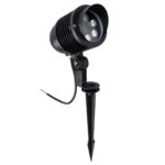 GloboStar® TREELIGHT-LINA 90655 Σποτ Φωτισμού Ειδικό για Φυτά - Δέντρα με Βάση Κήπου / Καρφωτό LED 6W 600lm 30° DC 24V Αδιάβροχο IP65 Μ10.5 x Π18 x Υ40cm Μπλε - Γκρι Ανθρακί - 3 Years Warranty - Image 3