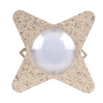 GLOBOSTAR® WALLLIGHT-CINA 90658 Μοντέρνο Φωτιστικό Τοίχου - Απλίκα LED 10W 1100lm 10° AC 220-240V Αδιάβροχο IP65 Θερμό Λευκό 2700K - CREE COB Chip & TÜV SÜD Driver - Μπεζ - Μ18.5 x Π18.5 x Υ8.5cm - 3 Χρόνια Εγγύηση - Image 5