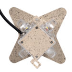 GLOBOSTAR® WALLLIGHT-CINA 90658 Μοντέρνο Φωτιστικό Τοίχου - Απλίκα LED 10W 1100lm 10° AC 220-240V Αδιάβροχο IP65 Θερμό Λευκό 2700K - CREE COB Chip & TÜV SÜD Driver - Μπεζ - Μ18.5 x Π18.5 x Υ8.5cm - 3 Χρόνια Εγγύηση - Image 6