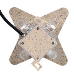 GLOBOSTAR® WALLLIGHT-CINA 90659 Μοντέρνο Φωτιστικό Τοίχου - Απλίκα LED 10W 1100lm 10° AC 220-240V Αδιάβροχο IP65 Πολύχρωμο RGB - CREE COB Chip & TÜV SÜD Driver - Μπεζ - Μ18.5 x Π18.5 x Υ8.5cm - 3 Χρόνια Εγγύηση - Image 6