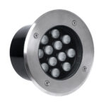 GLOBOSTAR® UNDERGROUNDTINA 90667 Χωνευτό Αρχιτεκτονικο Φωτιστικό Σποτ Δαπέδου LED 12W 1320lm 30° DC 24V Αδιάβροχο IP68 Θερμό Λευκό 2700K Dimmable - Bridgelux SMD Chip - Ανοξείδωτο Ατσάλι SS304 - Μ16 x Π16 x Υ9cm / Q14cm - 3 Χρόνια Εγγύηση - Image 3