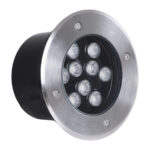 GLOBOSTAR® UNDERGROUNDTINA 90669 Χωνευτό Αρχιτεκτονικο Φωτιστικό Σποτ Δαπέδου LED 12W 1020lm 30° DC 24V Αδιάβροχο IP65 RGBW DMX512 Dimmable - Bridgelux SMD Chip - Ανοξείδωτο Ατσάλι SS304 - Μ16 x Π16 x Υ9cm / Q14cm - 3 Χρόνια Εγγύηση - Image 3