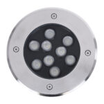 GLOBOSTAR® UNDERGROUNDTINA 90669 Χωνευτό Αρχιτεκτονικο Φωτιστικό Σποτ Δαπέδου LED 12W 1020lm 30° DC 24V Αδιάβροχο IP65 RGBW DMX512 Dimmable - Bridgelux SMD Chip - Ανοξείδωτο Ατσάλι SS304 - Μ16 x Π16 x Υ9cm / Q14cm - 3 Χρόνια Εγγύηση - Image 4