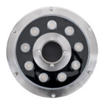GLOBOSTAR® UNDERWATER-FINA 90674 Υποβρύχιος Προβολέας Σποτ για Σιντριβάνια/Πισίνες LED 9W 990lm 30° DC 24V Αδιάβροχο IP68 Θερμό Λευκό 2700K Dimmable - Ανοξείδωτο Ατσάλι 304 - Φ16 x Υ8cm - 3 Χρόνια Εγγύηση - Image 4