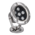 GLOBOSTAR® UNDERWATER-DINA 90676 Υποβρύχιος Προβολέας Σποτ για Σιντριβάνια/Πισίνες LED 6W 660lm 30° DC 24V Αδιάβροχο IP68 Θερμό Λευκό 2700K Dimmable - Ανοξείδωτο Ατσάλι 304 - Μ12 x Π12 x Υ14cm - 3 Χρόνια Εγγύηση - Image 3