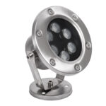 GLOBOSTAR® UNDERWATER-DINA 90677 Υποβρύχιος Προβολέας Σποτ για Σιντριβάνια/Πισίνες LED 9W 945lm 30° DC 24V Αδιάβροχο IP68 RGBW DMX512 Dimmable - Ανοξείδωτο Ατσάλι 304 - Μ12 x Π12 x Υ14cm - 3 Χρόνια Εγγύηση - Image 3