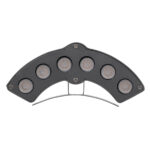 GLOBOSTAR® TREEGINA 90679 Κυρτή Μπάρα Φωτισμού Wall Washer για Φυτά - Δέντρα LED 6W 660lm 30° DC 24V Αδιάβροχο IP65 Θερμό Λευκό 2700K Dimmable - Bridgelux SMD Chip - Γκρι Ανθρακί - Μ18 x Π3.5 x Υ7cm - 3 Χρόνια Εγγύηση - Image 4