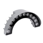 GLOBOSTAR® TREEWINA 90681 Κυρτή Μπάρα Φωτισμού Wall Washer για Φυτά - Δέντρα LED 12W 1320lm 30° DC 24V Αδιάβροχο IP65 Θερμό Λευκό 2700K Dimmable - Bridgelux SMD Chip - Γκρι Ανθρακί - Μ23.5 x Π7.5 x Υ12cm - 3 Χρόνια Εγγύηση - Image 3