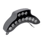 GLOBOSTAR® TREEPINA 90683 Κυρτή Μπάρα Φωτισμού Wall Washer για Φυτά - Δέντρα LED 12W 1320lm 30° DC 24V Αδιάβροχο IP65 Θερμό Λευκό 2700K Dimmable - Bridgelux SMD Chip - Γκρι Ανθρακί - Μ20.5 x Π5.5 x Υ12cm - 3 Χρόνια Εγγύηση - Image 3