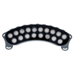 GloboStar® TREELIGHT-KINA 90685 Κυρτή Μπάρα Φωτισμού Wall Washer με Αντιθαμβωτική Γρίλια Ειδική για Φυτά - Δέντρα LED 18W 1710lm 30° DC 24V Αδιάβροχο IP65 Μ25 x Π6.5 x Υ6cm Φυσικό Λευκό 4500K - Γκρι Ανθρακί - 3 Years Warranty - Image 4