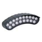 GloboStar® TREELIGHT-KINA 90686 Κυρτή Μπάρα Φωτισμού Wall Washer με Αντιθαμβωτική Γρίλια Ειδική για Φυτά - Δέντρα LED 18W 1530lm 15° DC 24V Αδιάβροχο IP67 L24.5 x W7 x H8cm RGBW DMX512 - Γκρι Ανθρακί - 3 Years Warranty - Image 3