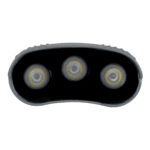GloboStar® TREELIGHT-ZINA 90688 Κυρτή Μπάρα Φωτισμού Wall Washer με Αντιθαμβωτική Γρίλια Ειδική για Φυτά - Δέντρα LED 3W 285lm 30° DC 24V Αδιάβροχο IP65 Μ9 x Π6.5 x Υ4cm Φυσικό Λευκό 4500K - Γκρι Ανθρακί - 3 Years Warranty - Image 4