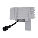 GLOBOSTAR® TREEJINA 90691 Κυρτή Μπάρα Φωτισμού Wall Washer για Φυτά - Δέντρα LED 18W 1710lm 10° DC 24V Αδιάβροχο IP67 Φυσικό Λευκό 4500K Dimmable - Bridgelux SMD Chip - Γκρι - Μ29 x Π11 x Υ10.5cm - 3 Χρόνια Εγγύηση - Image 5