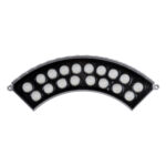 GLOBOSTAR® TREEJINA 90692 Κυρτή Μπάρα Φωτισμού Wall Washer για Φυτά - Δέντρα LED 18W 1530lm 10° DC 24V Αδιάβροχο IP67 Πολύχρωμο RGBW Dimmable DMX512 - Bridgelux SMD Chip - Γκρι - Μ29 x Π11 x Υ10.5cm - 3 Χρόνια Εγγύηση - Image 4